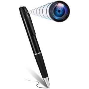 Pluma con Cámara de Vigilancia